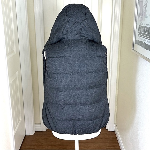 DUVETICA x F. LLI CERRUTI Cashmerelight Vest Size 40 EU Gray Designer Outdoor - Picture 7 of 14